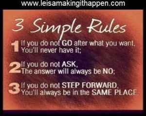 Three Simple Rules 072816